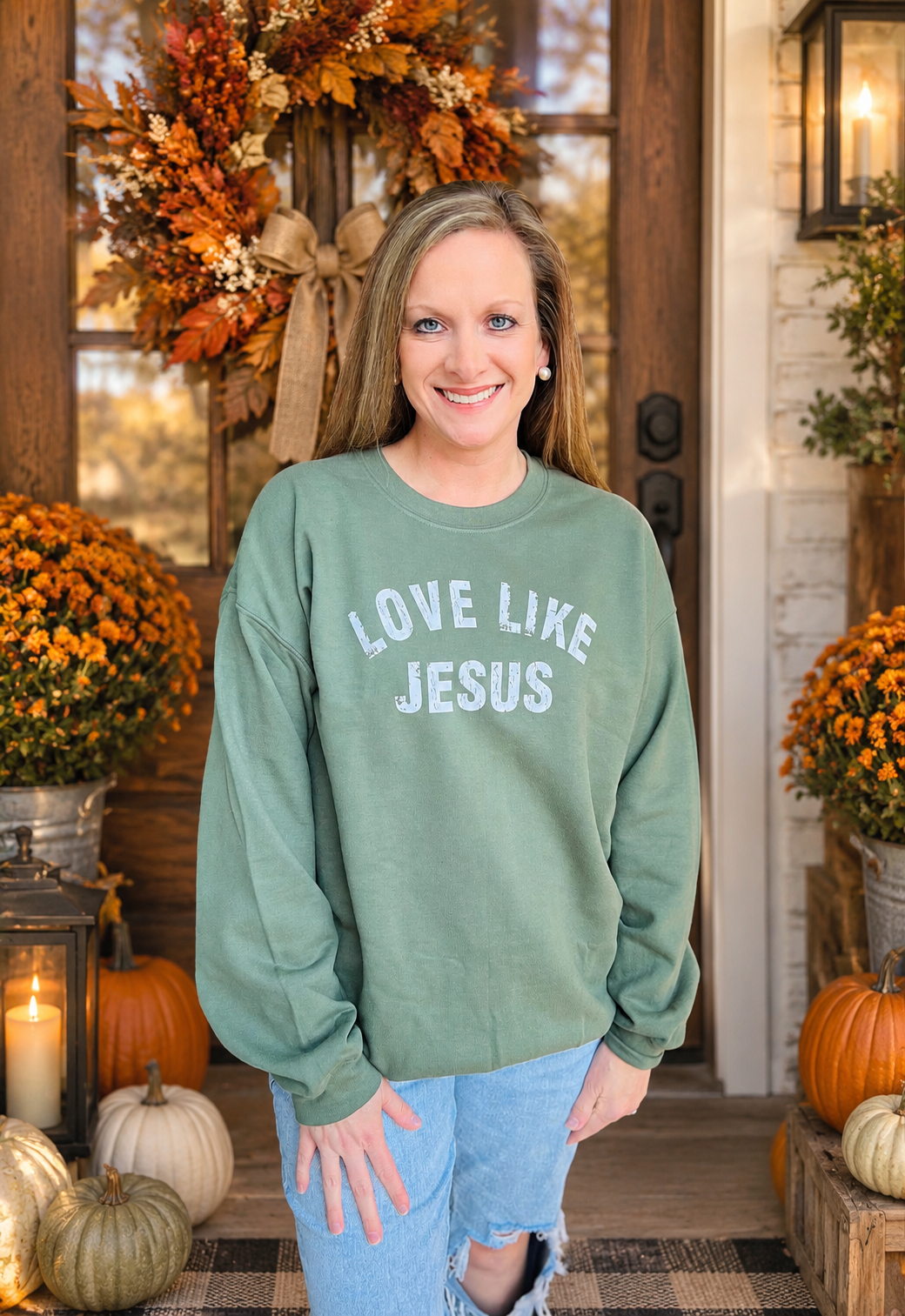 Love like Jesus sweatshirt