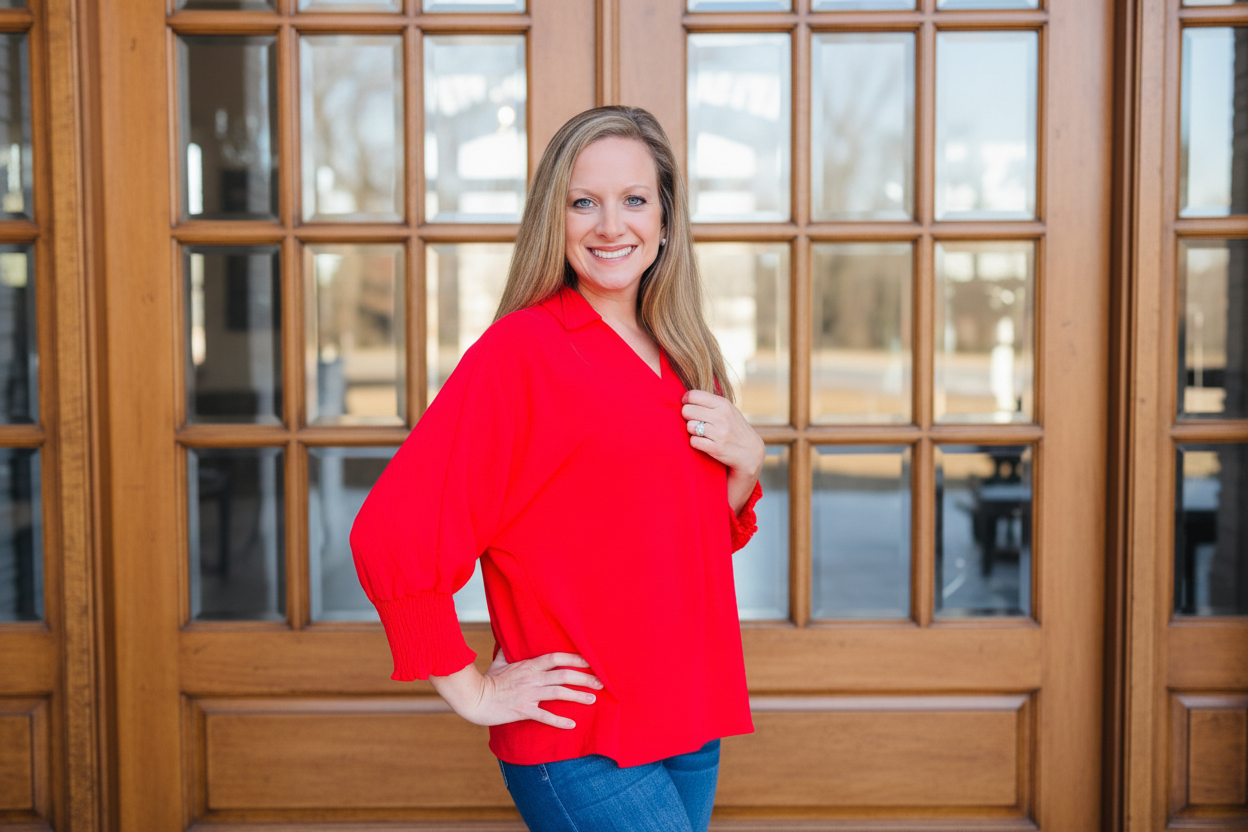 Scarlet Grace Blouse