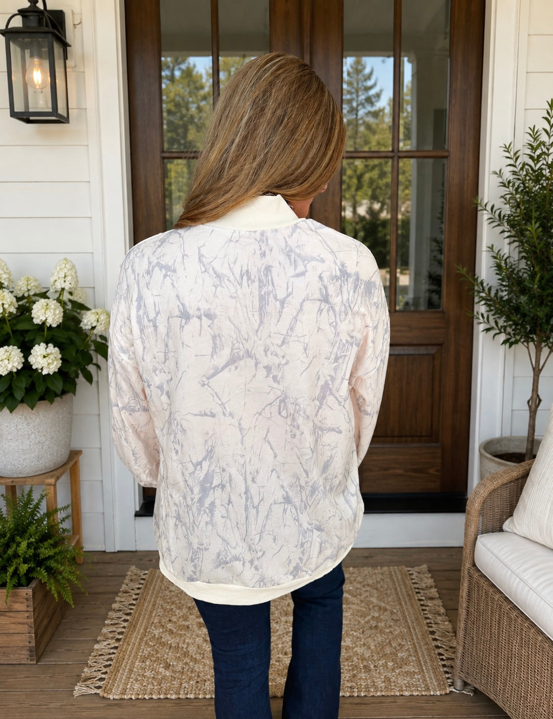 Fireside Camo Pullover
