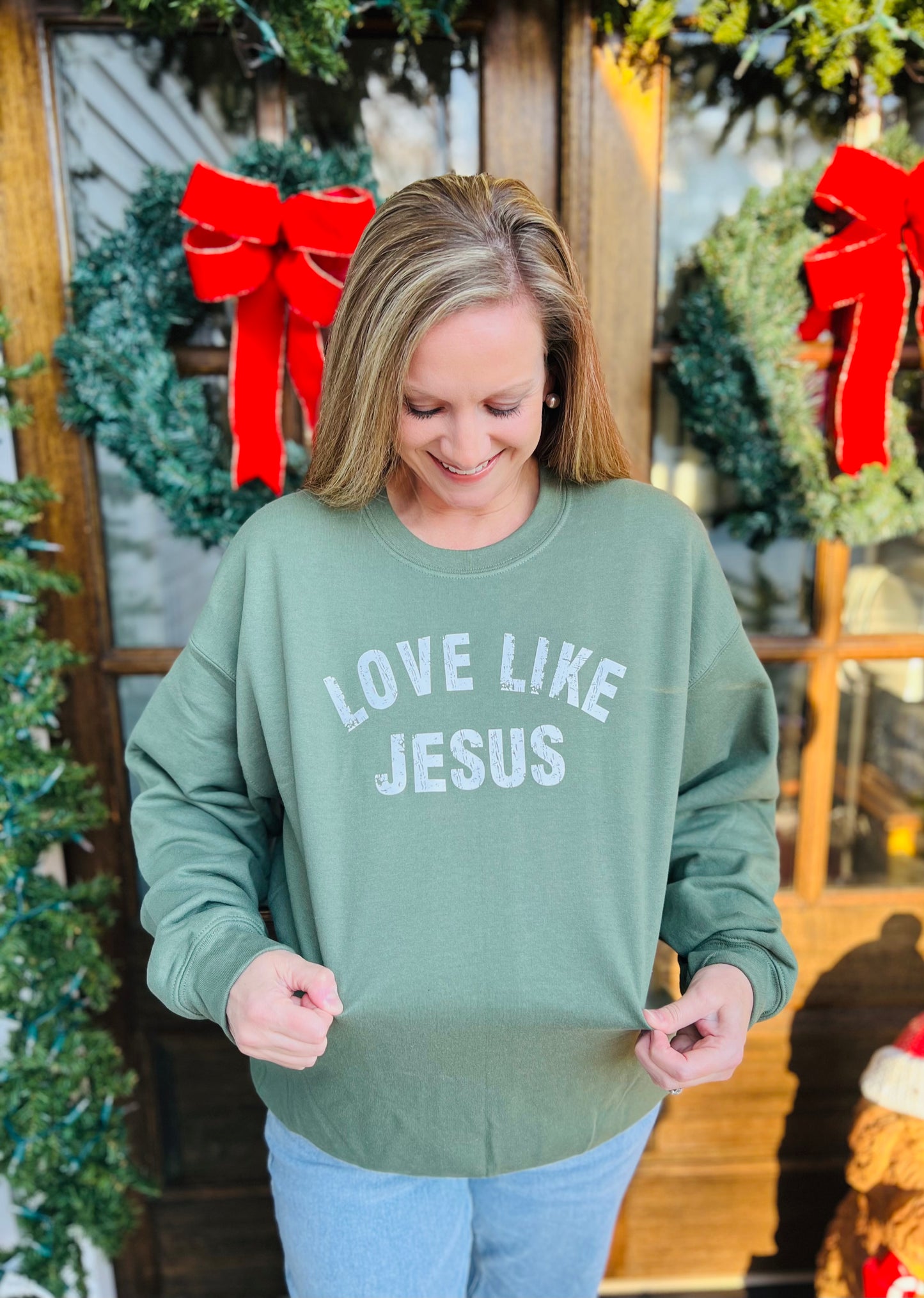 Love like Jesus sweatshirt