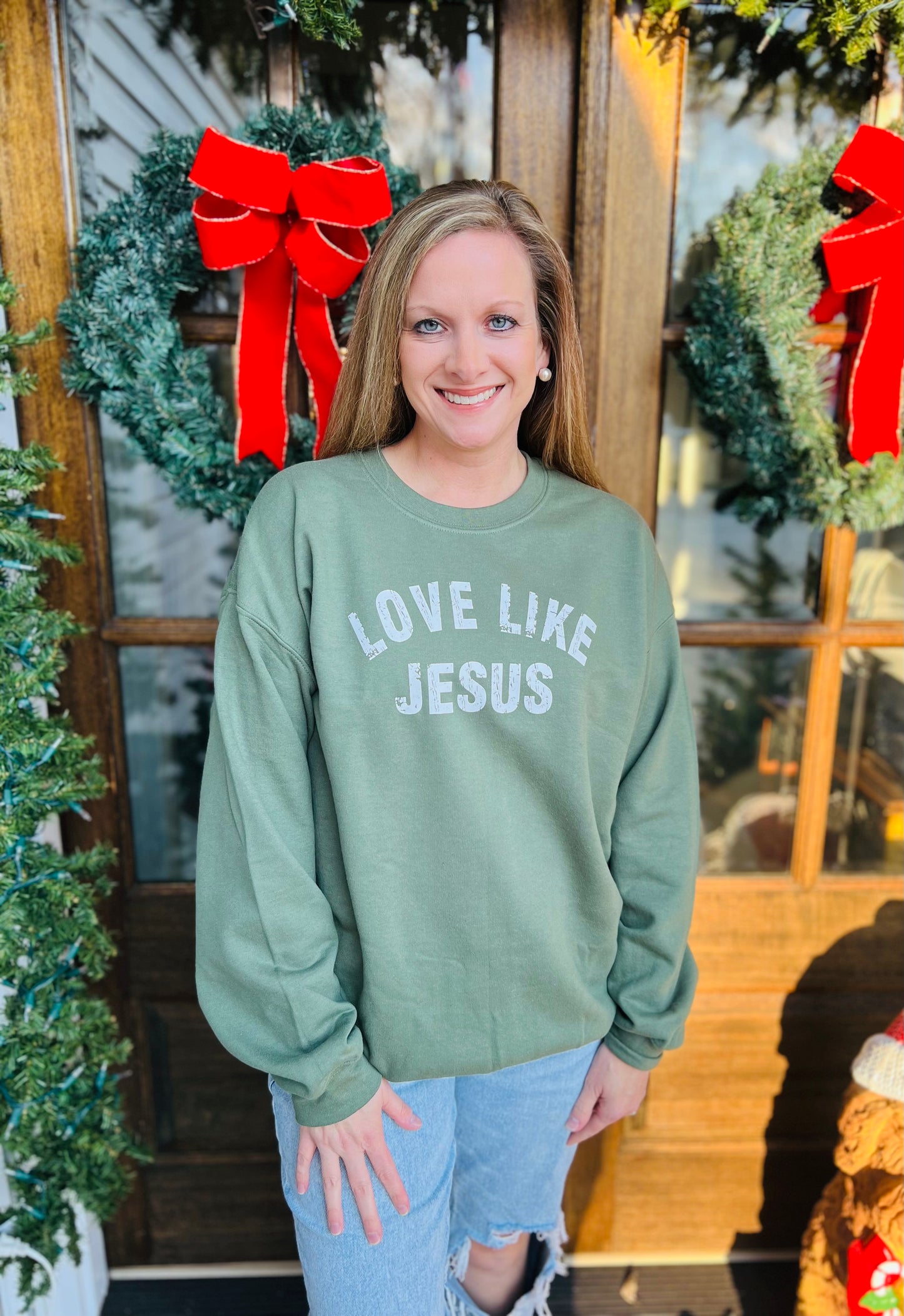 Love like Jesus sweatshirt