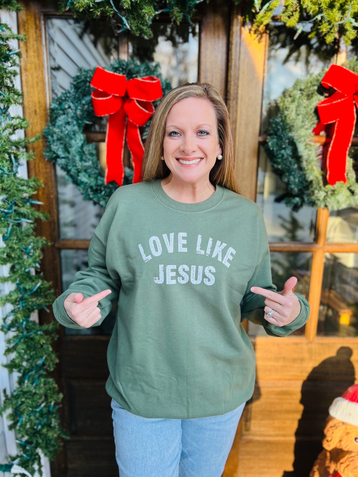 Love like Jesus sweatshirt